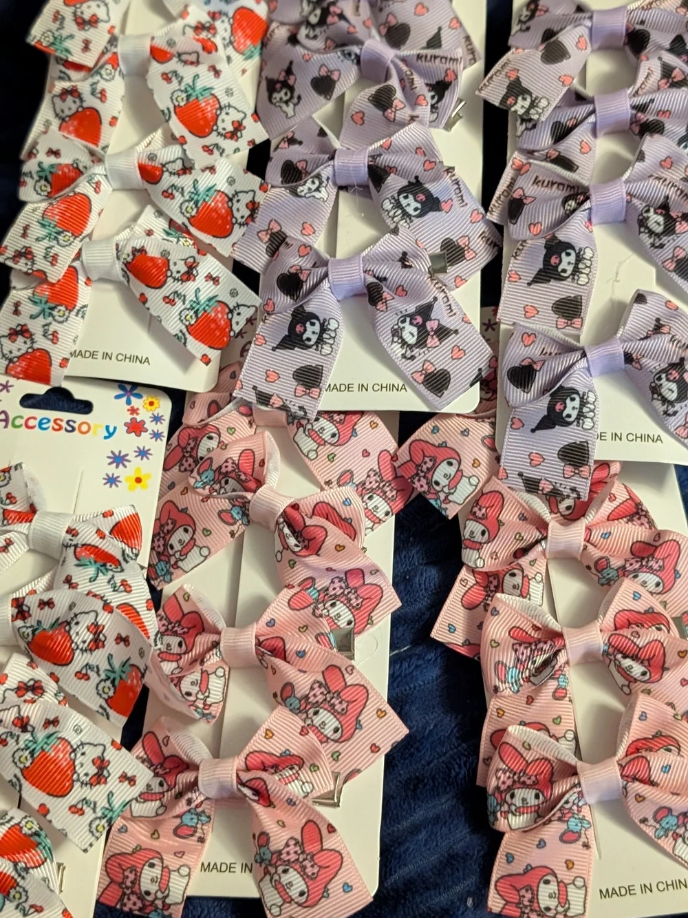 🦋 Pick 1 Set Hello Kitty, My Melody, Or Keromi